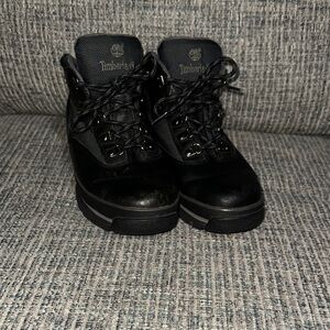 Timberland Black Leather Boots